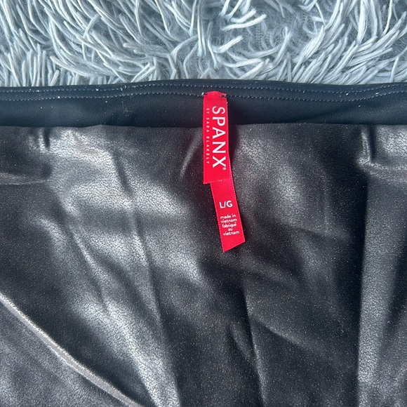 Spanx Faux Leather Leggings - Picture 3 of 4